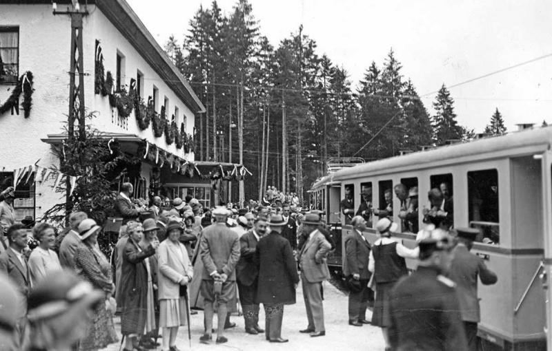 8. Juli 1930 - "90 Jahre Zahnradbahn Garmisch-Partenkirchen"