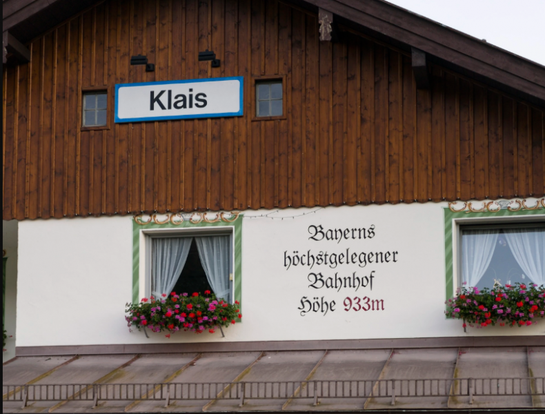 23 Züge halten in Klais – Im höchsten Bahnhof Bayerns