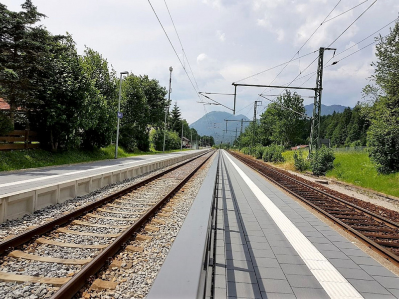 23 Züge halten in Klais – Im höchsten Bahnhof Bayerns
