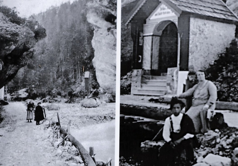 Baubeginn Hochfeldernalm – die alte Almhütte in Trauer