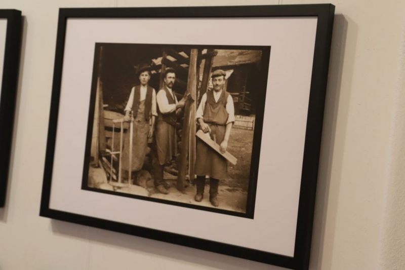 Bauernfotograf Josef Schöpf – Holzarbeiter auf Saison