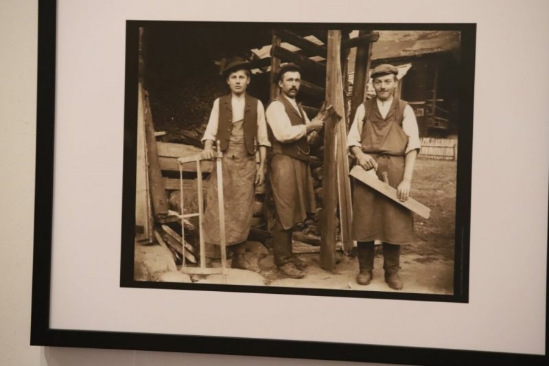 Bauernfotograf Josef Schöpf – Holzarbeiter auf Saison