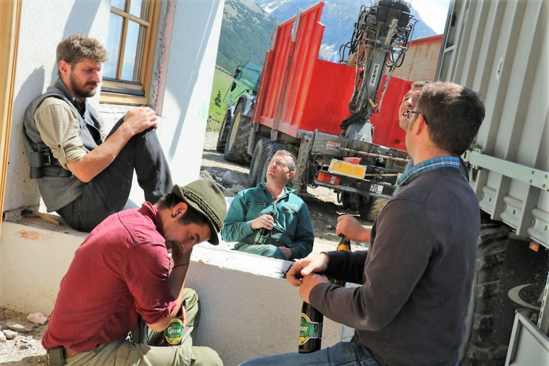 Baustelle Feldernalpe – „Fortschritte deutlich erkennbar"