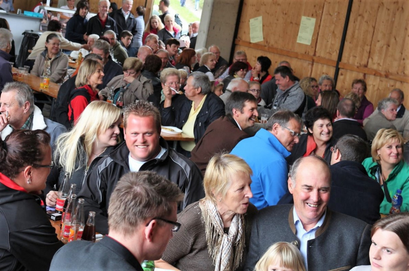 Drei-Almen-Abtrieb in Barwies – Abschied des Marienberg-Hirten