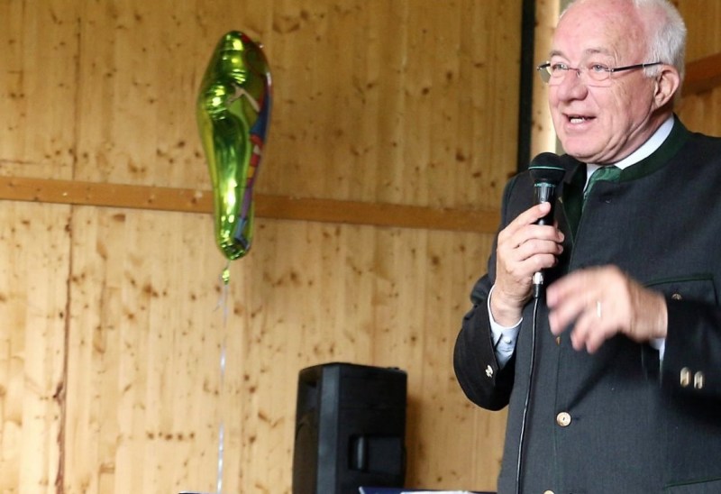 Drei-Almen-Abtrieb in Barwies – Abschied des Marienberg-Hirten