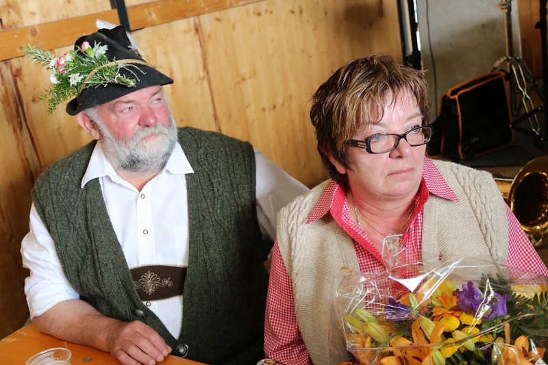 Drei-Almen-Abtrieb in Barwies – Abschied des Marienberg-Hirten