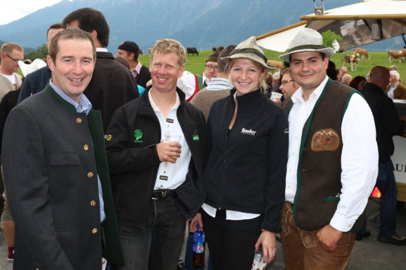 Drei-Almen-Abtrieb in Barwies – Abschied des Marienberg-Hirten