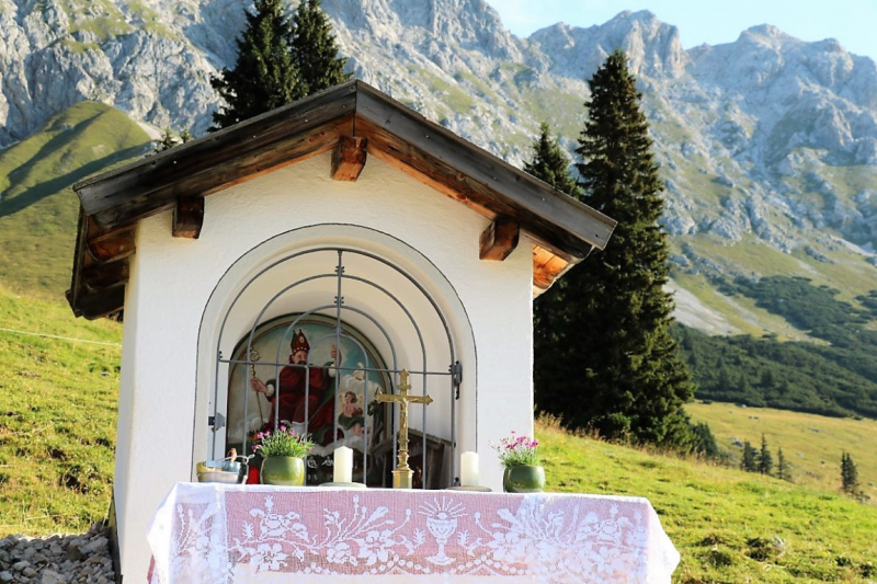 Einweihung Hochfeldern Alm – „Dorffest“ auf der Mieminger Alpe 
