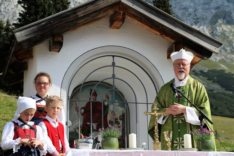 Einweihung Hochfeldern Alm – „Dorffest“ auf der Mieminger Alpe 
