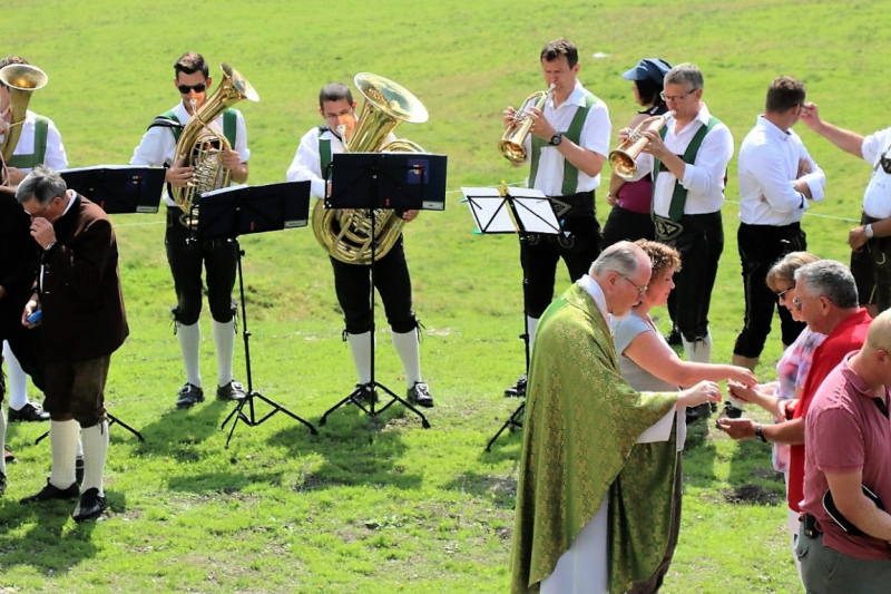 Einweihung Hochfeldern Alm – „Dorffest“ auf der Mieminger Alpe 