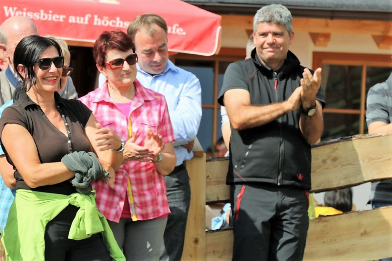 Einweihung Hochfeldern Alm – „Dorffest“ auf der Mieminger Alpe 