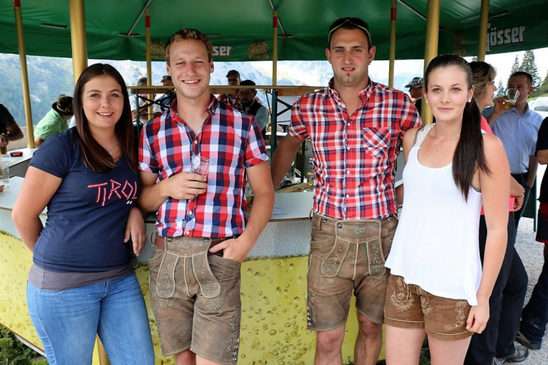 Einweihung Hochfeldern Alm – „Dorffest“ auf der Mieminger Alpe 