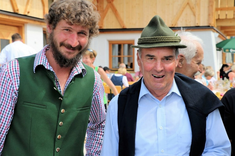 Einweihung Hochfeldern Alm – „Dorffest“ auf der Mieminger Alpe 