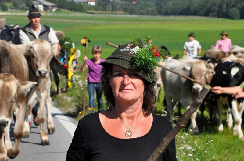 Almabtrieb Feldernalm September 2012 