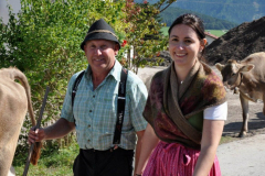 Almabtrieb Feldernalm September 2012