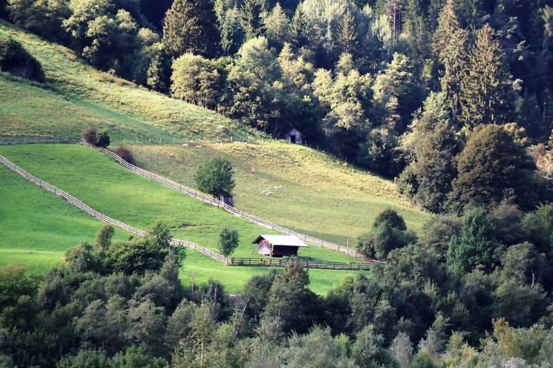 Flug mit dem Rettungsflieger über die Almen am Miemingerberg