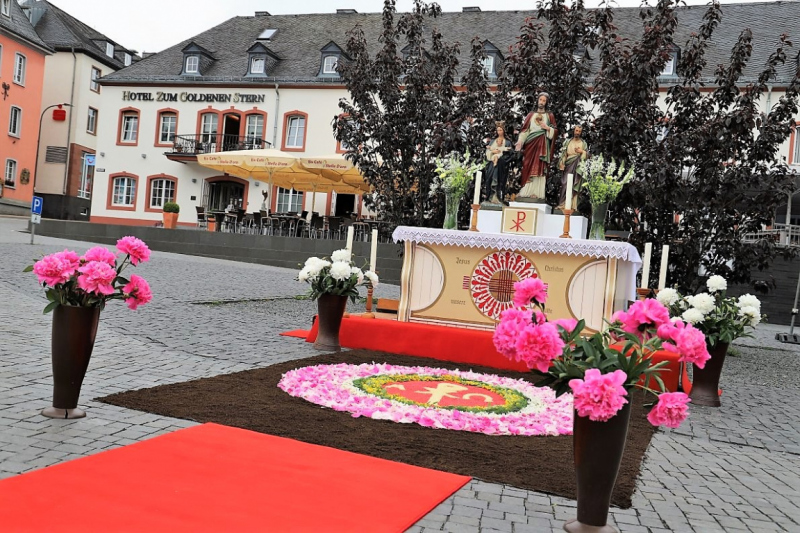 Fronleichnam in der Karolingerstadt Prüm – Spurensuche