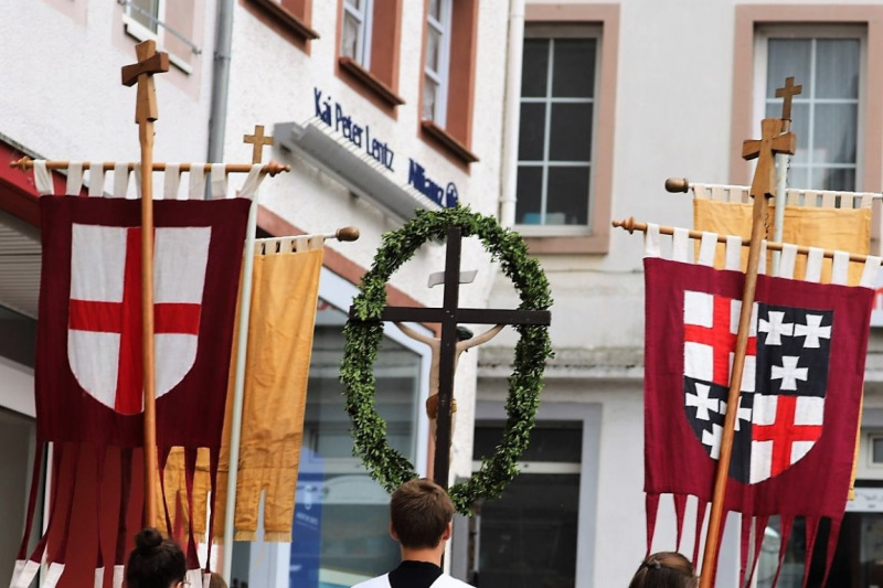 Fronleichnam in der Karolingerstadt Prüm – Spurensuche