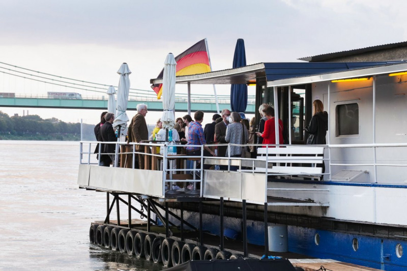 Gisela Steinhauer - Buchpremiere auf  der „MS Rodenkirchen“ in Köln 