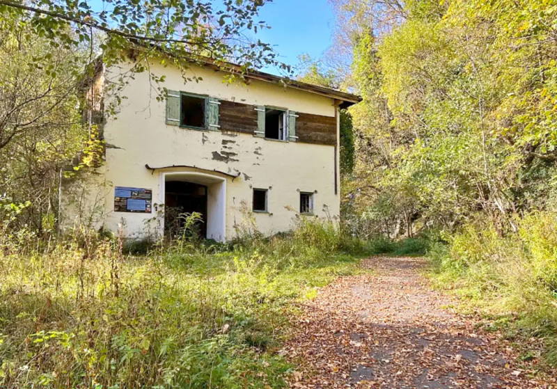 Ehemalige Kantine des Hartsteinwerkes Werdenfels