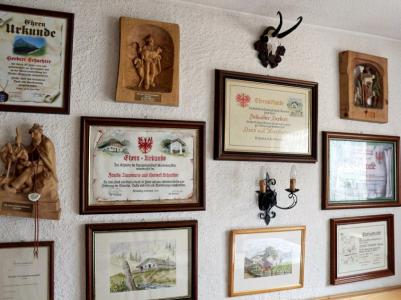Haus der Hirtenfamilie Schuchter in Nassereith