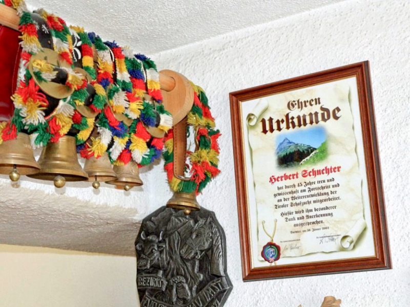 Haus der Hirtenfamilie Schuchter in Nassereith