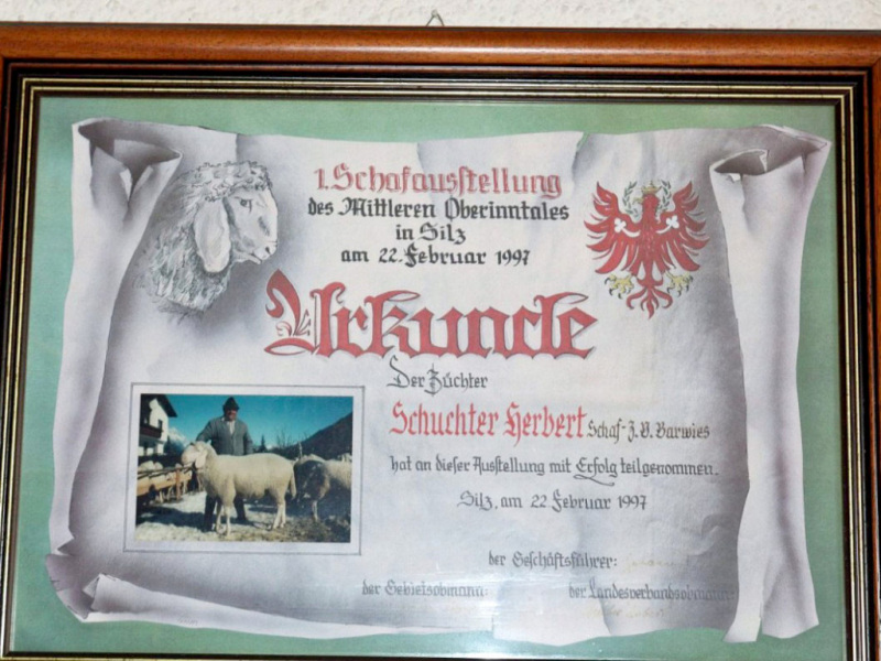 Haus der Hirtenfamilie Schuchter in Nassereith