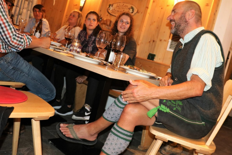 Hochfeldernalmhirt Martin Reich feiert Geburtstag