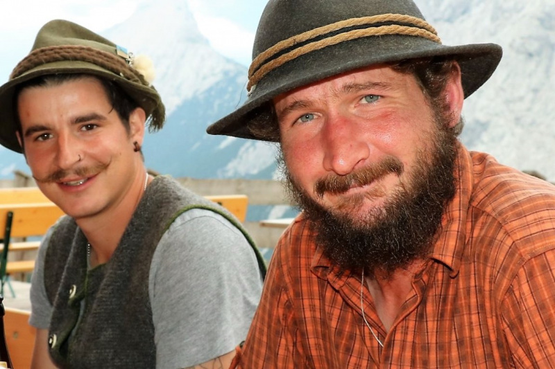 Hochfeldernalmhirt Martin Reich feiert Geburtstag