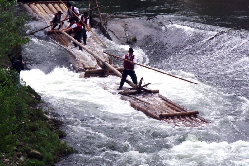 Isarflößer im Wandel der Zeiten