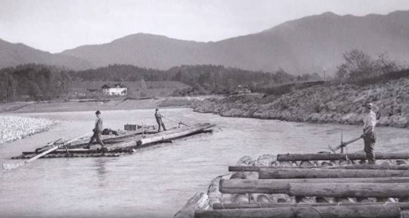 Isarflößer im Wandel der Zeiten