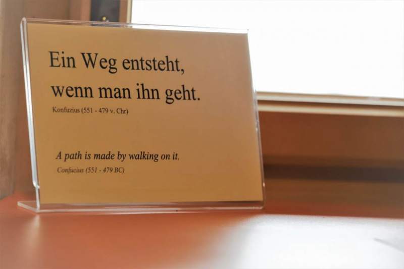 Lechmuseum - Gehen am Berg