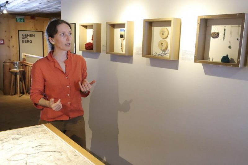 Lechmuseum - Gehen am Berg
