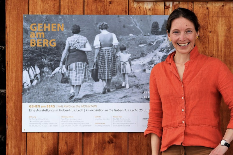 Lechmuseum - Gehen am Berg