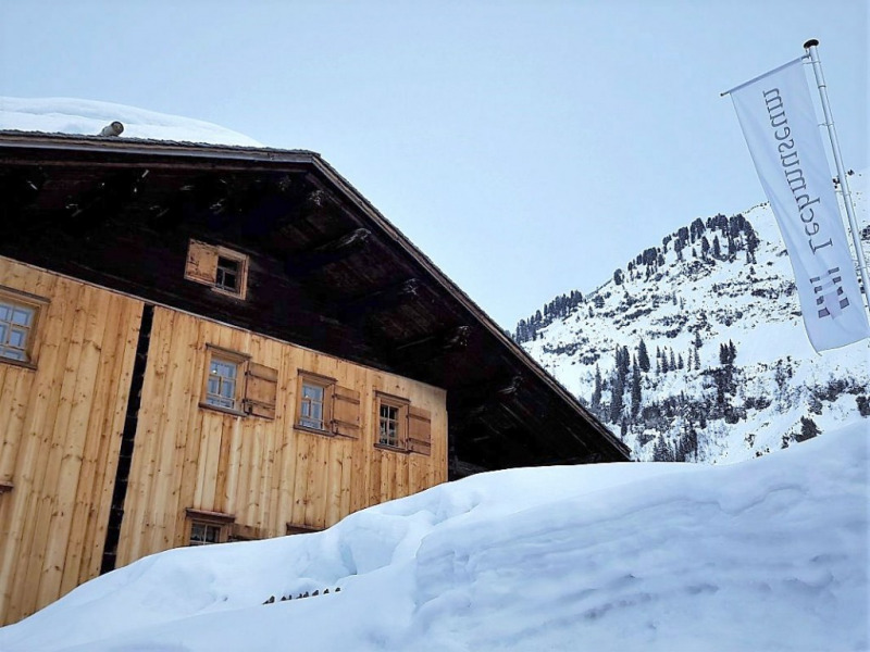 Lechmuseum - Gehen am Berg