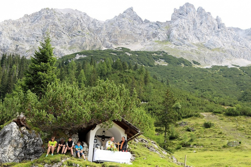 Marienbergfest auf der „4-Hauben-Alm“