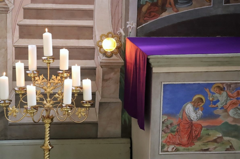 Ostern – das Heilige Grab zeigt die Leidensgeschichte Christi