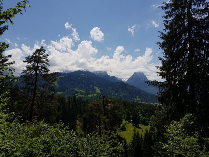 Partenkirchen – über die Fauk’nbruck zur Tannenhütte