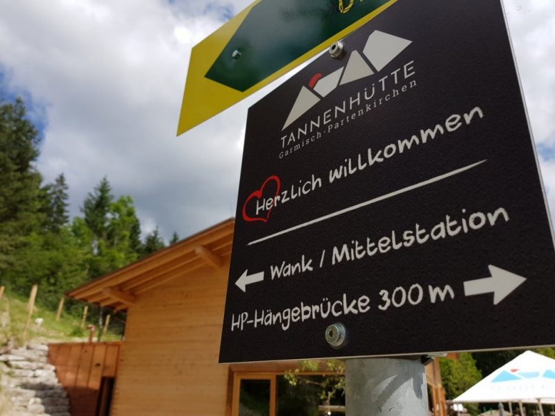 Partenkirchen – über die Fauk’nbruck zur Tannenhütte