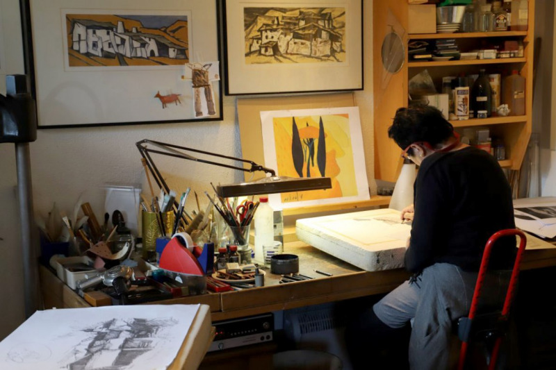 Veronika Gerber: “In meinen Bildern gehe ich spazieren”