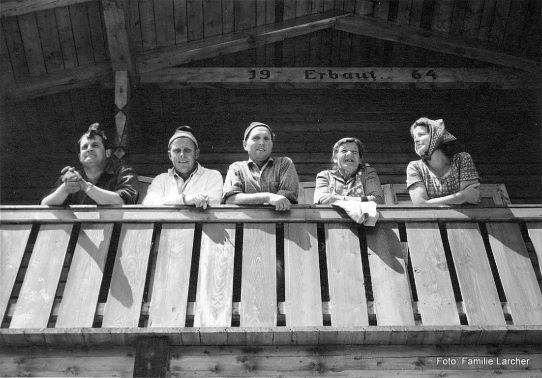 (Foto: Familie Larcher, 1964)