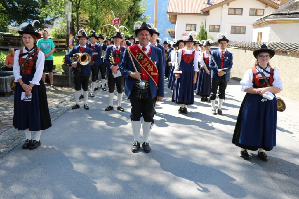 Musikkapelle Mieming, Stabführer Stefan Pickelmann (Foto: Knut Kuckel)