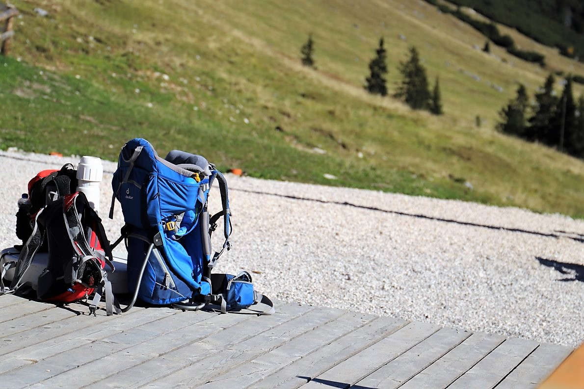 Almwanderer auf der Feldernalm. (Foto: Knut Kuckel)
