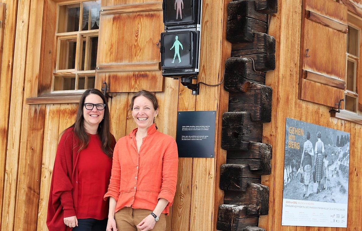 von links, Museumesleiterin Monika Gärtner und Kuratorin Ingeborg Schmid. (Foto: Knut Kuckel)