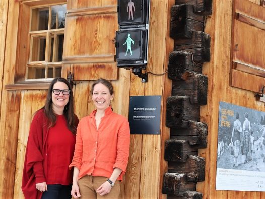 von links, Museumesleiterin Monika Gärtner und Kuratorin Ingeborg Schmid. (Foto: Knut Kuckel)
