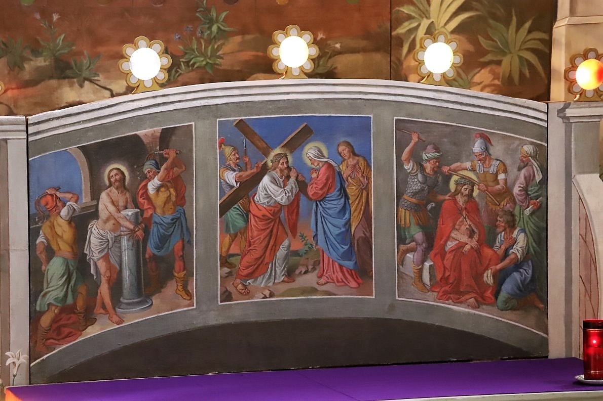 In der Messe wird erstmals in der Karwoche die Botschaft vom Leiden und Sterben Jesu verkündet, die sogenannte Passionsgeschichte. (Foto: Knut Kuckel)