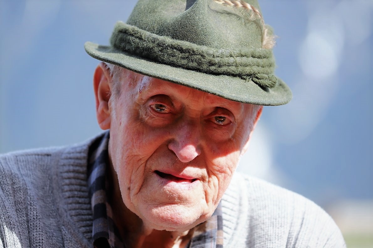 Heinrich „Josef“ Neuner - Urgestein der Schafer in Fiecht. (Foto: Knut Kuckel)