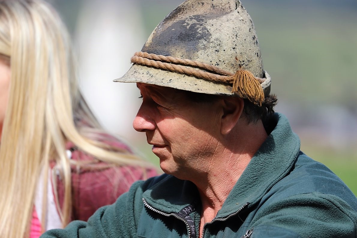 Gerhard Wiggins, Almhirt auf der Seebenalm. (Foto: Knut Kuckel)