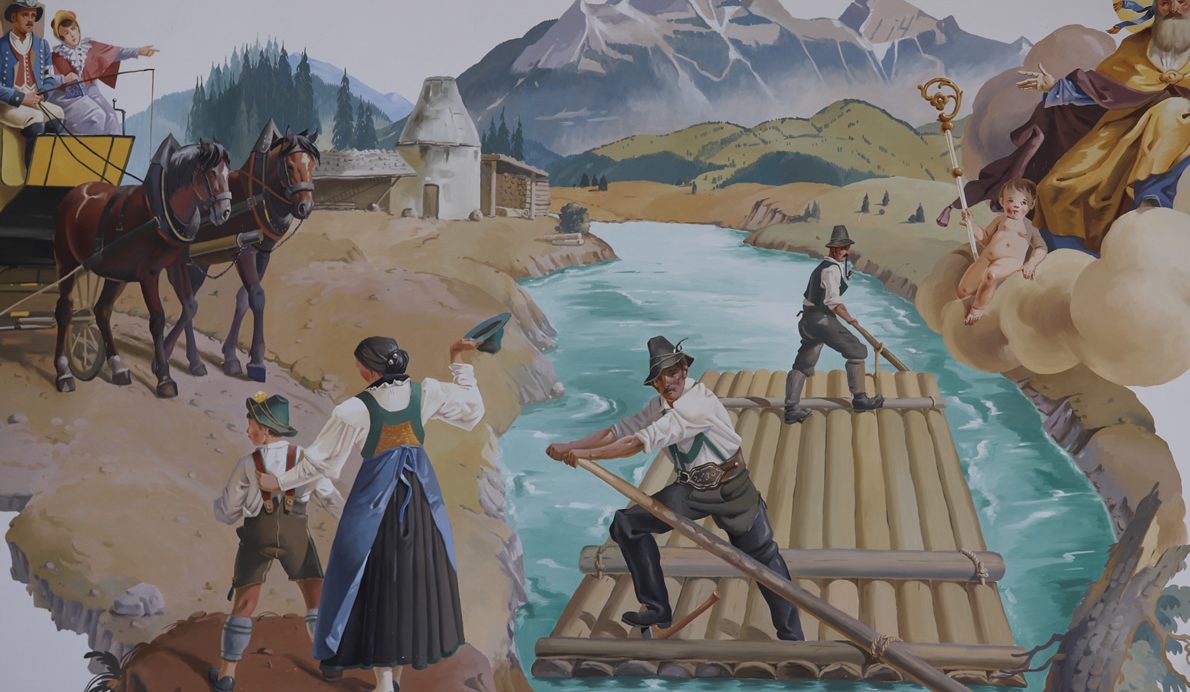 Isarflößetr Wallgau (Foto: Knut Kuckel)