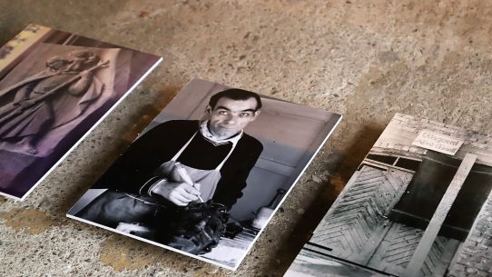 Hermann Rieser – vom Tellerwäscher zum gefeierten Bildhauer (Foto: Knut Kuckel)